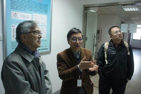 新加坡国立大学教授,中国科学院大学校长顾问施春风访问上海硅酸盐所